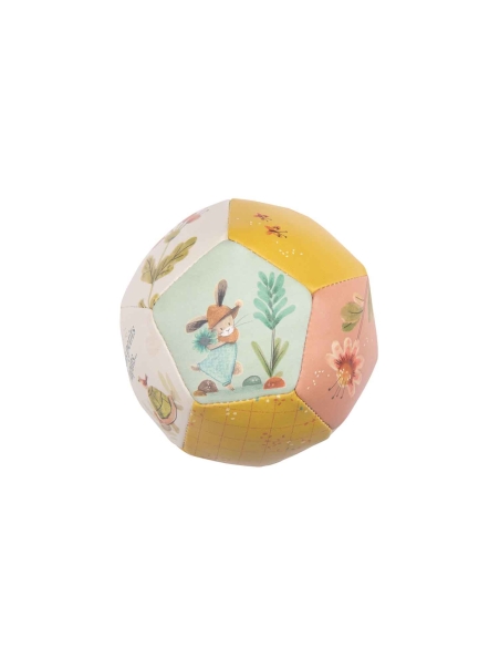Ballon souple 10 cm Trois Petits Lapins – Moulin Roty