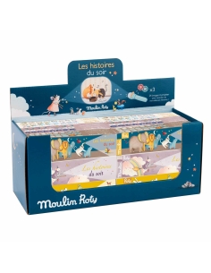 Lampe à histoires Moulin Roty – 3 histoires à projeter