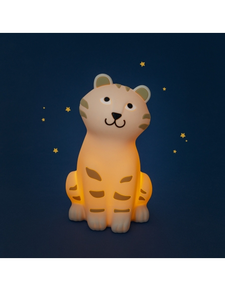 Lampe veilleuse Tigre Baboo La forêt Mawa – Moulin Roty