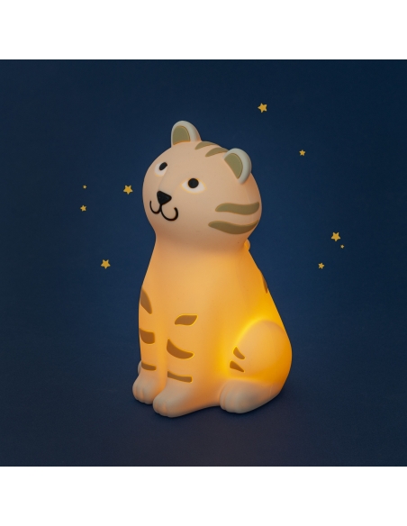 Lampe veilleuse Tigre Baboo La forêt Mawa – Moulin Roty