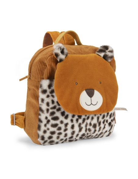 Sac à dos léopard Taïgo La forêt Mawa – Moulin Roty