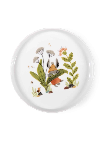 Set vaisselle porcelaine Trois petits lapins – Moulin Roty