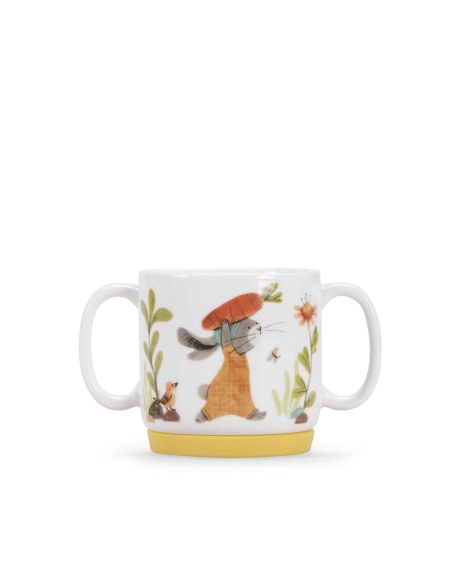Set vaisselle porcelaine Trois petits lapins – Moulin Roty