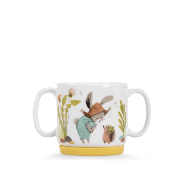 Set vaisselle porcelaine Trois petits lapins – Moulin Roty