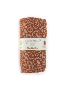 Drap housse Feuillage 70x140 La forêt Mawa – Moulin Roty
