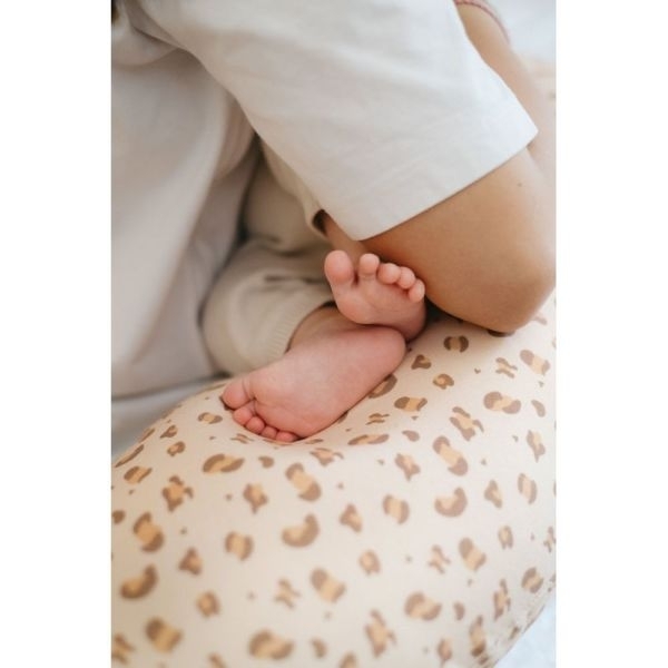 Coussin de maternité Jersey Léopard Candide