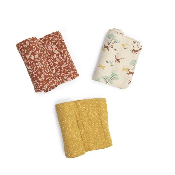 Set 3 langes La forêt Mawa – Moulin Roty