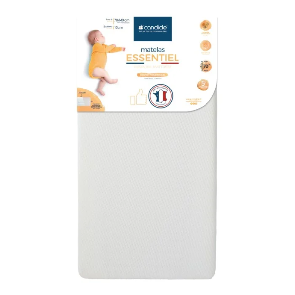 Matelas Essentiel bébé 70x140 cm – Candide