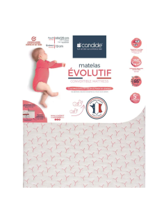 Matelas Évolutif 60x120 cm Candide | JOLI GAMIN