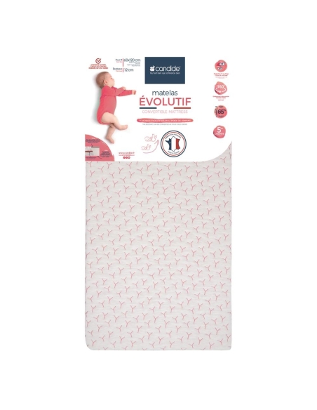 Matelas Évolutif 60x120 cm Candide | JOLI GAMIN