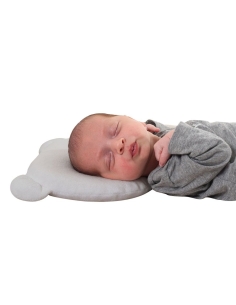Coussin cale-tête P’tit Panda Gris – Candide