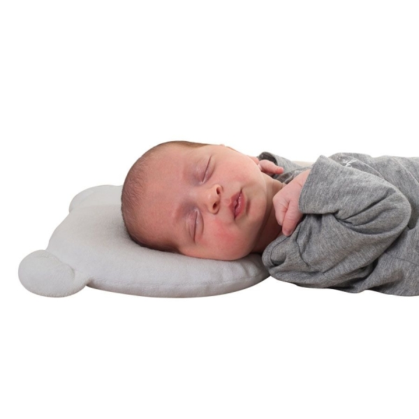 Coussin cale-tête P’tit Panda Gris – Candide