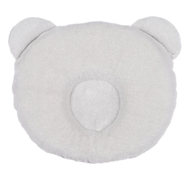 Coussin cale-tête P’tit Panda Gris – Candide