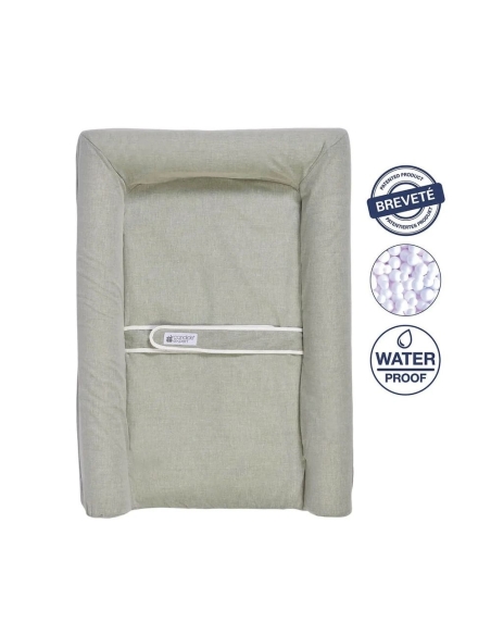 Matelas à langer Mat’ Confort Kaki 70x50 – Candide