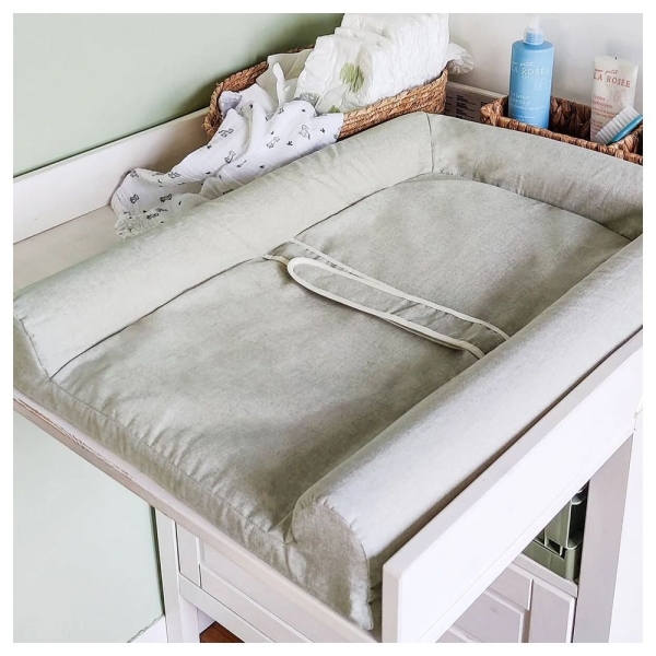 Matelas à langer Mat’ Confort Kaki 70x50 – Candide