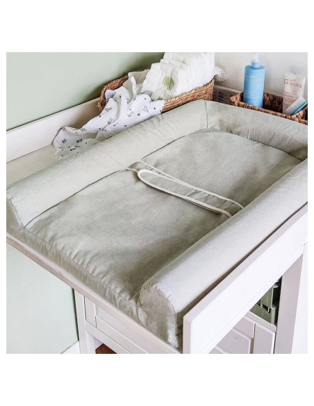 Matelas à langer Mat’ Confort Kaki 70x50 – Candide