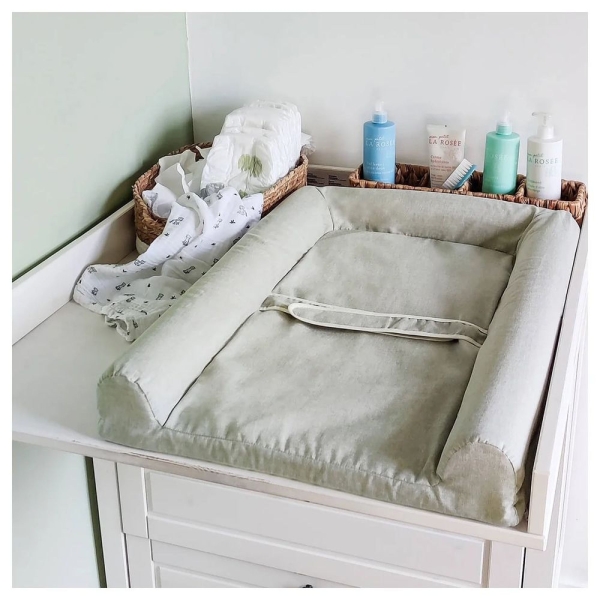 Matelas à langer Mat’ Confort Kaki 70x50 – Candide