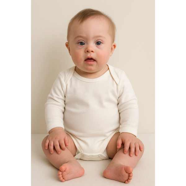 Body bébé manches longues 100 % coton – Cotton Socks