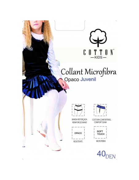 Collants enfant 40 deniers Marron – Cotton Socks
