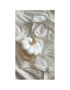 Hochet silicone DAISY pour bébé | JOLI GAMIN