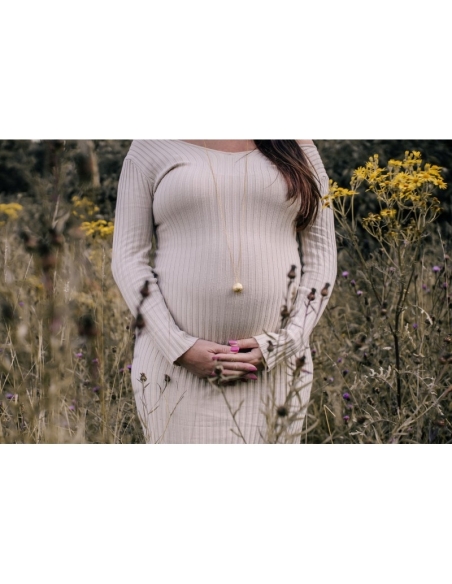 Bola de grossesse FINE LUNA Doré | JOLI GAMIN