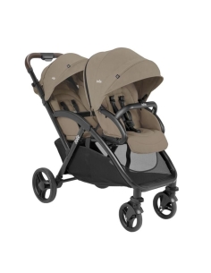 Poussette double Evalite Duo Cashew Joie | JOLI GAMIN