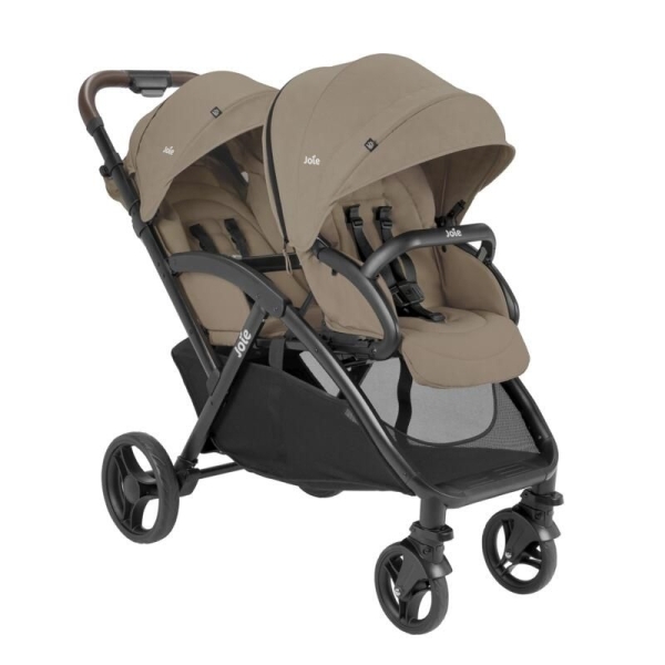 Poussette double Evalite Duo Cashew Joie | JOLI GAMIN