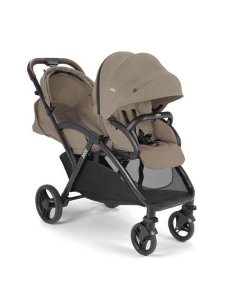Poussette double Evalite Duo Cashew Joie | JOLI GAMIN