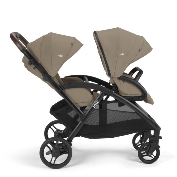 Poussette double Evalite Duo Cashew Joie | JOLI GAMIN