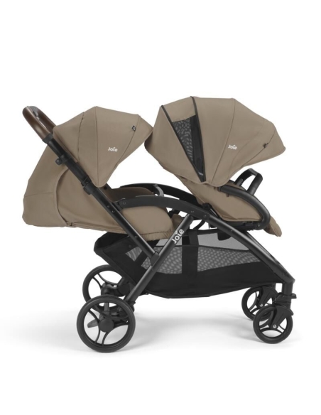 Poussette double Evalite Duo Cashew Joie | JOLI GAMIN
