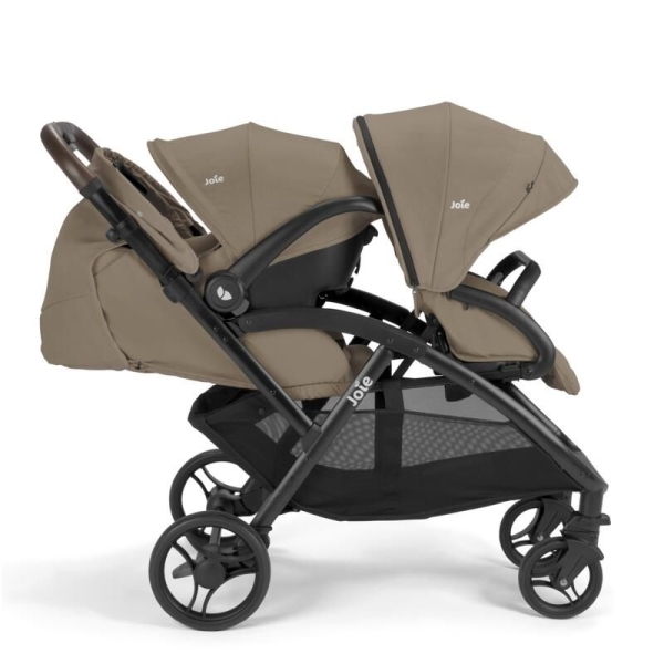 Poussette double Evalite Duo Cashew Joie | JOLI GAMIN