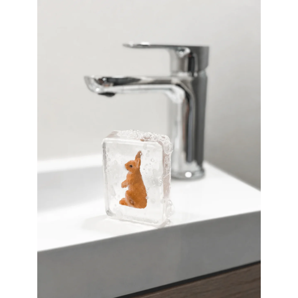 Savon Lapin avec figurine Ludi Soap | JOLI GAMIN