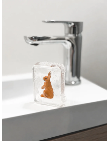 Savon Lapin avec figurine Ludi Soap | JOLI GAMIN