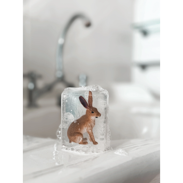 Savon Lièvre avec figurine Ludi Soap | JOLI GAMIN