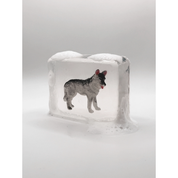 Savon Chien des neiges avec figurine Ludi Soap | JOLI GAMIN