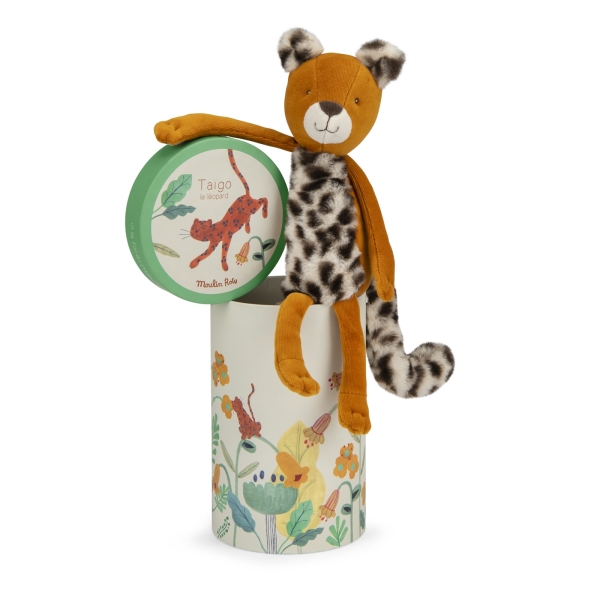 Poupée Léopard Taïgo La Forêt Mawa | Moulin Roty