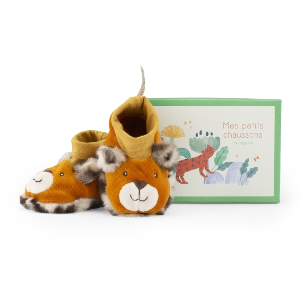 Chaussons Léopard Taïgo Bébé | Moulin Roty