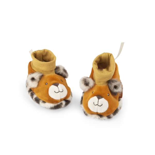 Chaussons Léopard Taïgo Bébé | Moulin Roty