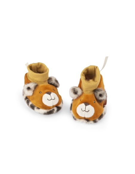 Chaussons Léopard Taïgo Bébé | Moulin Roty