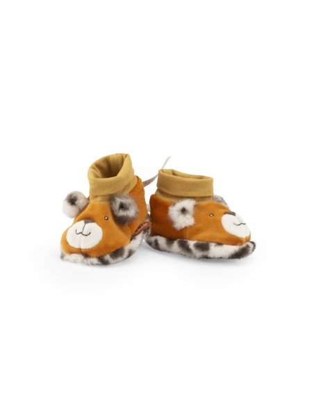Chaussons Léopard Taïgo Bébé | Moulin Roty